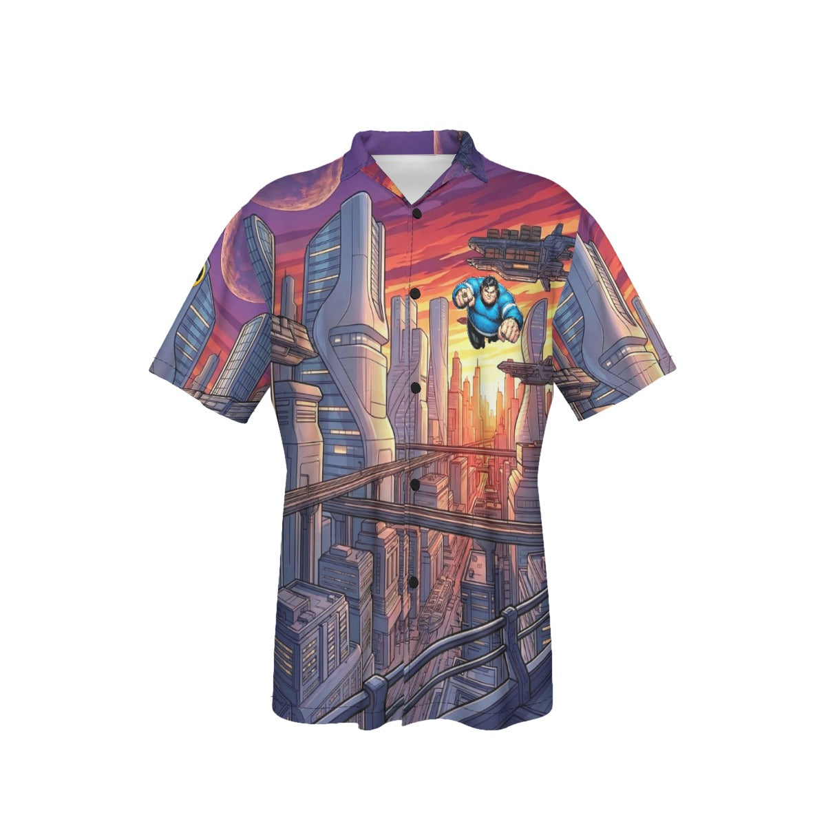 BOUNCING BOY RUSH ALL OVER PRINT SHIRT AND TANK TOP - ORIGINAL ART BY EKA