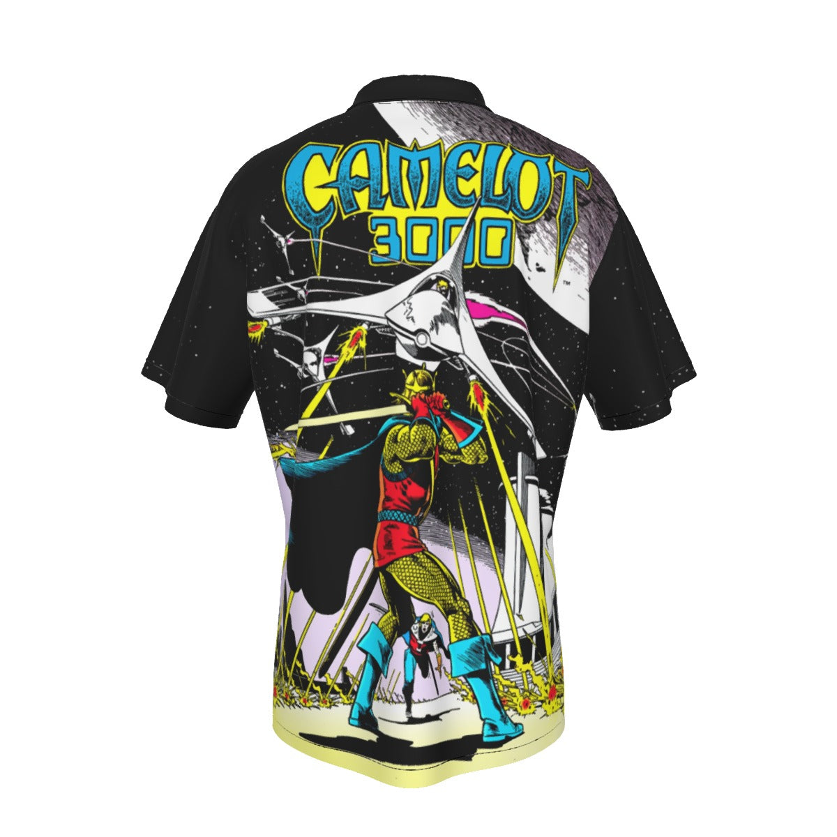 CAMELOT 3000 #4 ALL OVER PRINT SHIRT AND TANK TOP