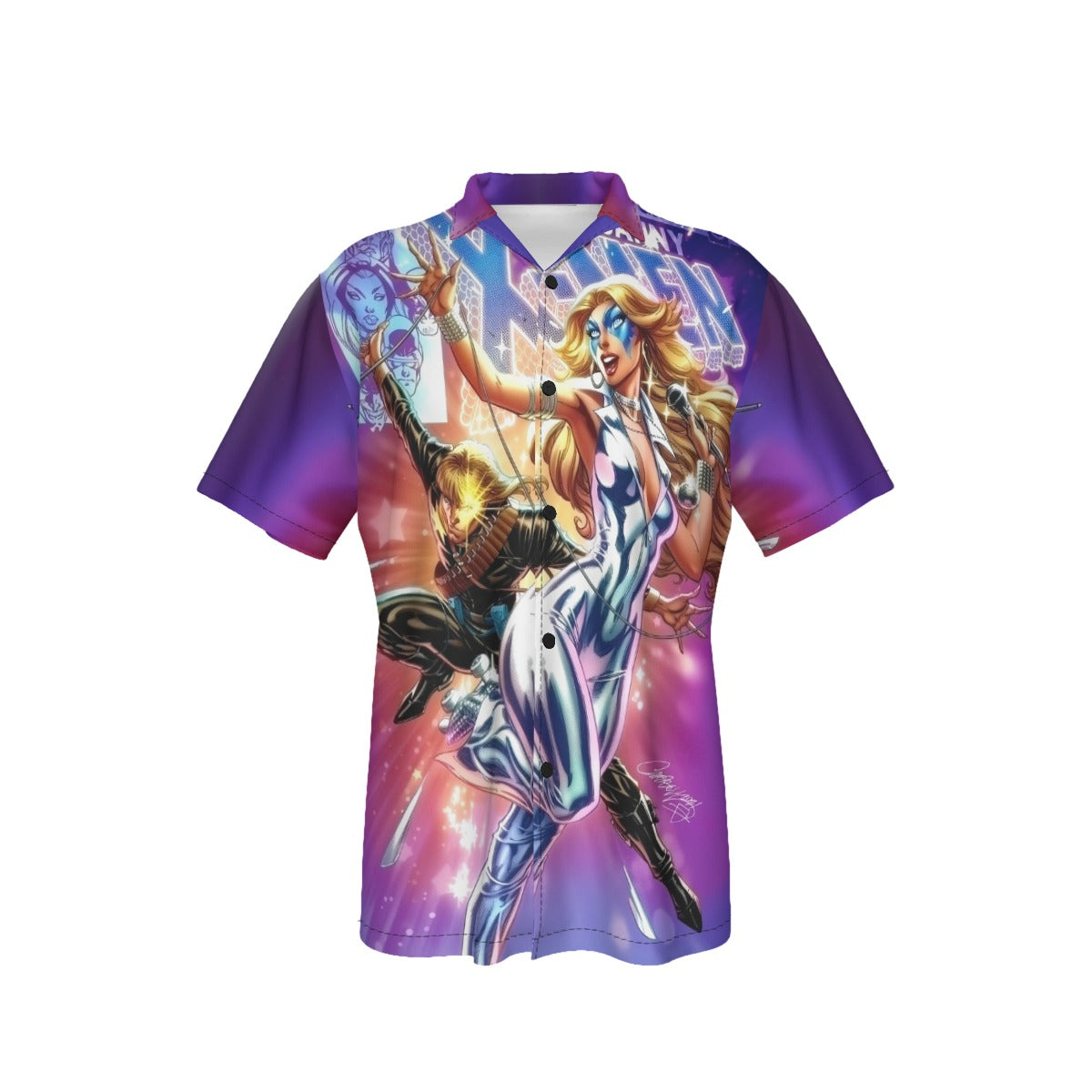 DAZZLER LONGSHOT All Over Print Shirt & Tank Top - ARTHUR ADAMS ART - REFRESH