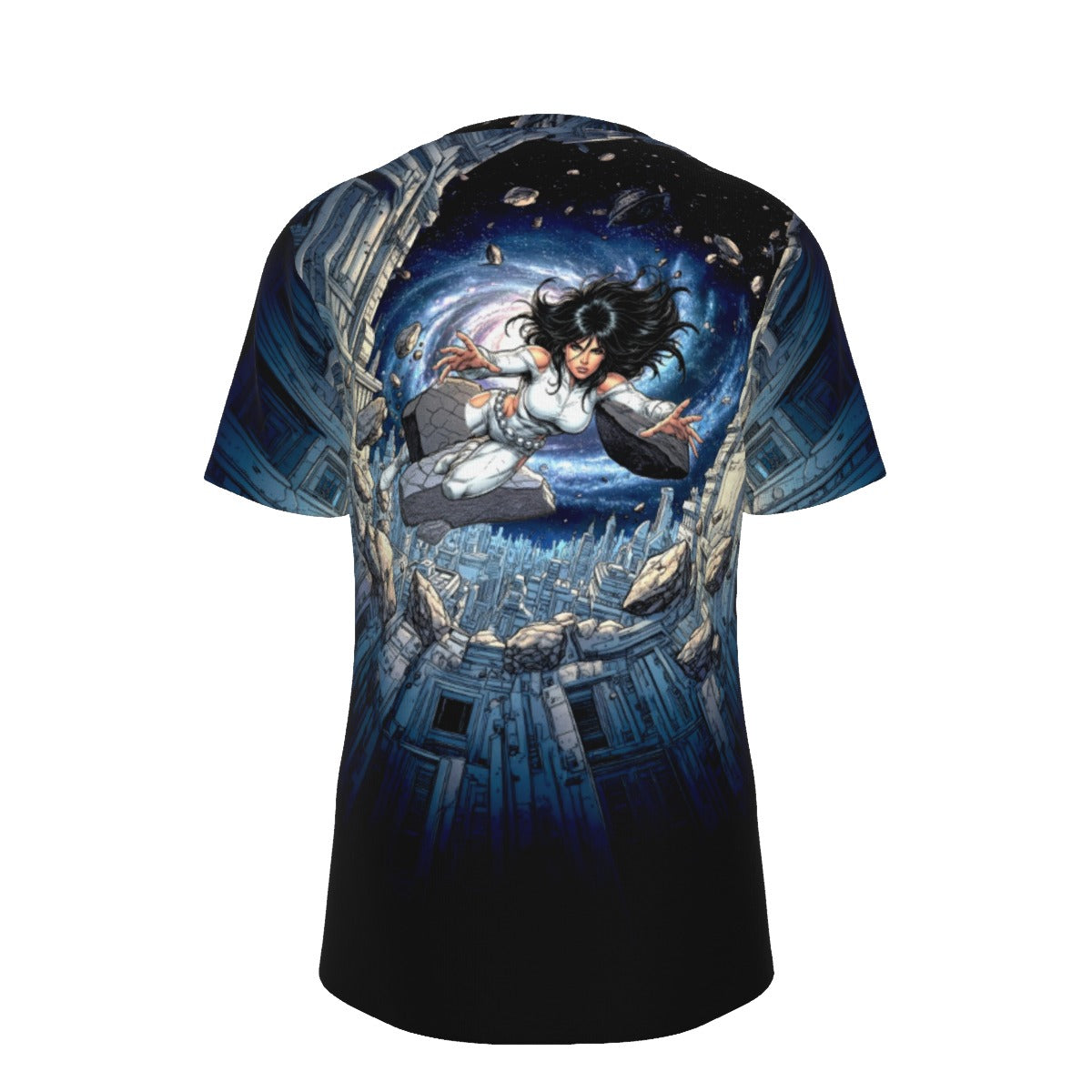 PHANTOM GIRL GO All Over Print Shirt & Tank Top - ORIGINAL ART BY EKA