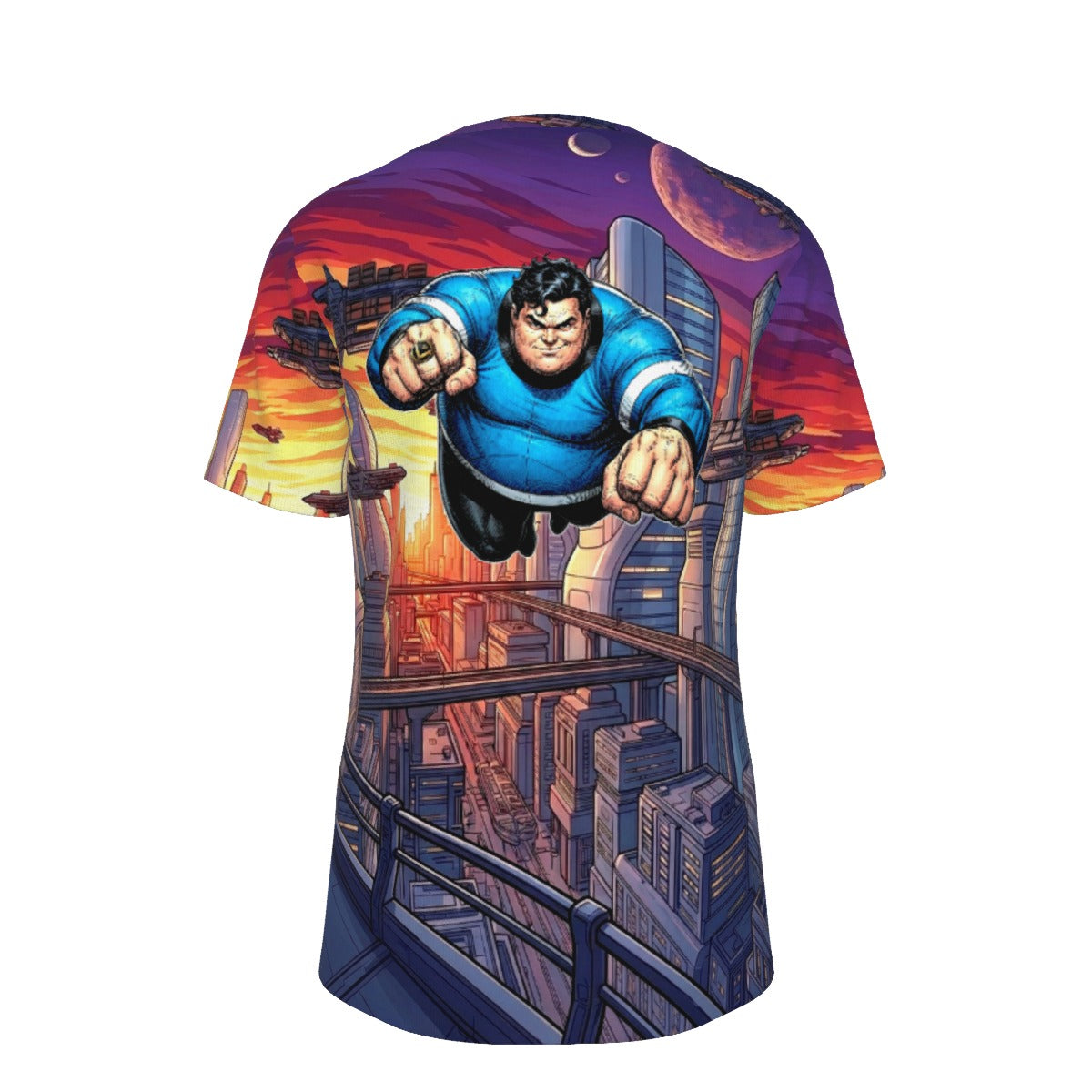 BOUNCING BOY RUSH ALL OVER PRINT SHIRT AND TANK TOP - ORIGINAL ART BY EKA