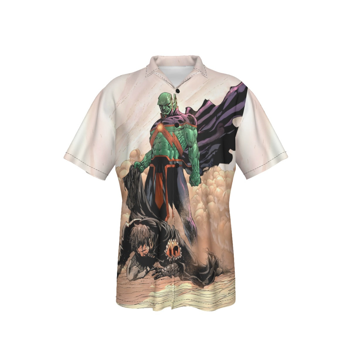 BATMAN WONDER WOMAN 3 All Over Print Shirt & Tank Top - FLASH - MARTIAN MANHUNTER PAGE