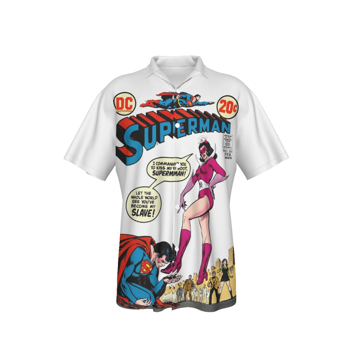SUPERMAN 261 Over Print Shirt & Tank Top