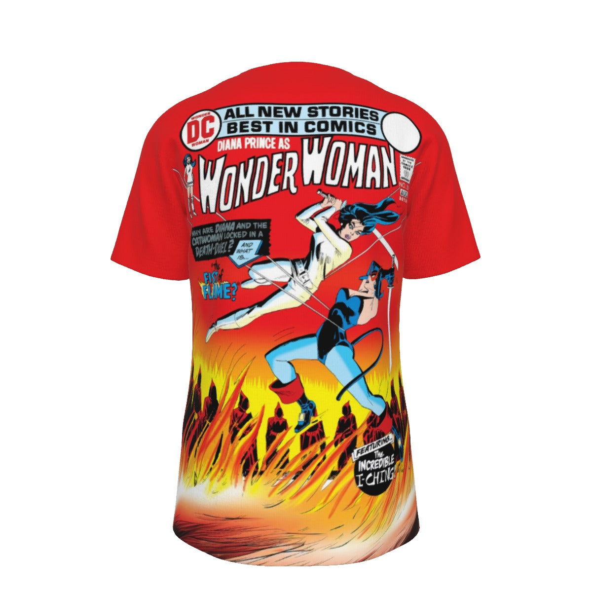 WONDER WOMAN 201 Over Print Shirt & Tank Top