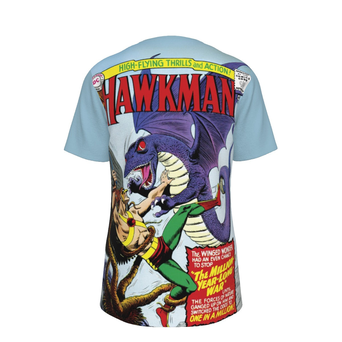 HAWKMAN 12 All Over Print Shirt & Tank Top - ORIGINAL ART