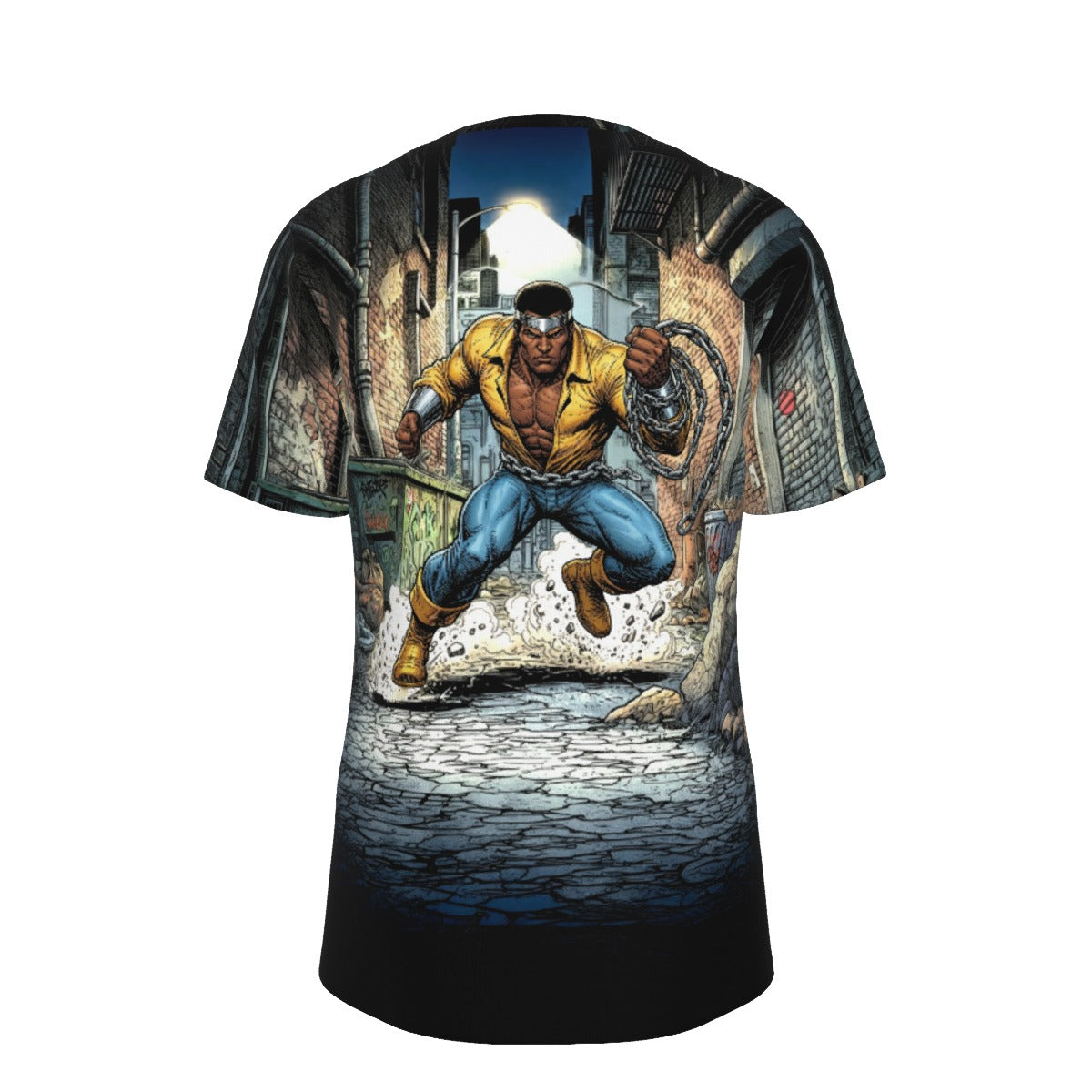 POWER MAN GO All Over Print Shirt & Tank Top - ALEX ROSS ART