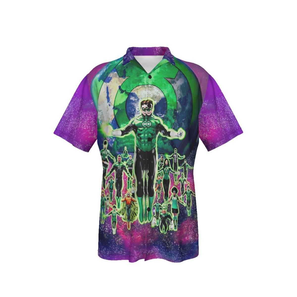 HAL AND THE GREEN LANTERNS OF EARTH All Over Print Shirt & Tank Top