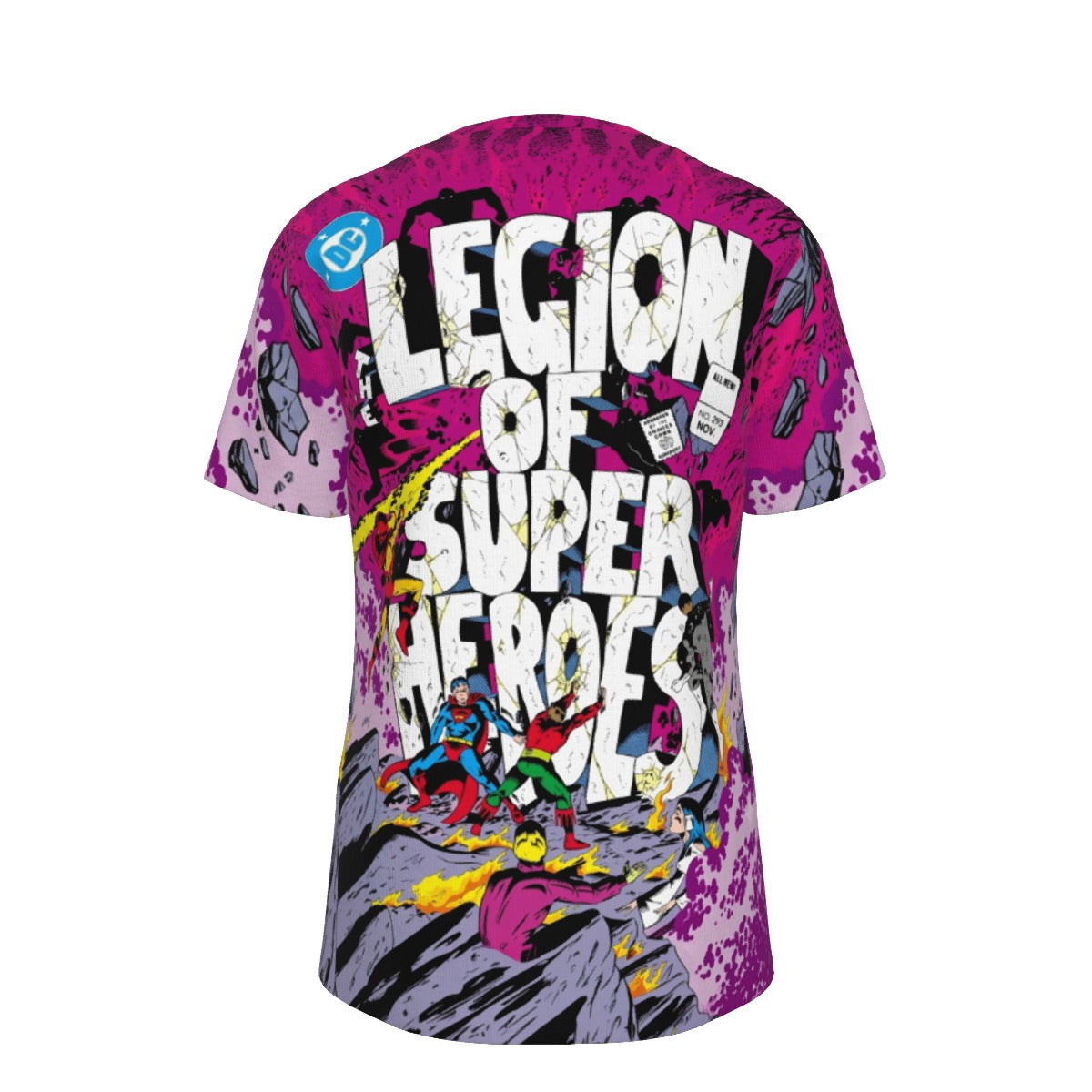LEGION OF SUPERHEROES 293  All Over Print Shirt & Tank Top -THE GREAT DARKNESS SAGA