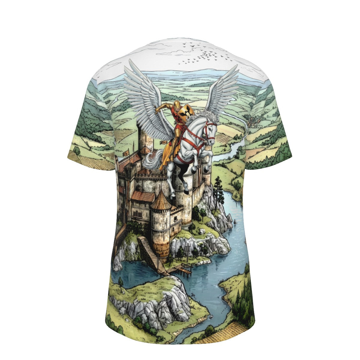 SHINING KNIGHT GO All Over Print Shirt & Tank Top - ORIGINAL ART