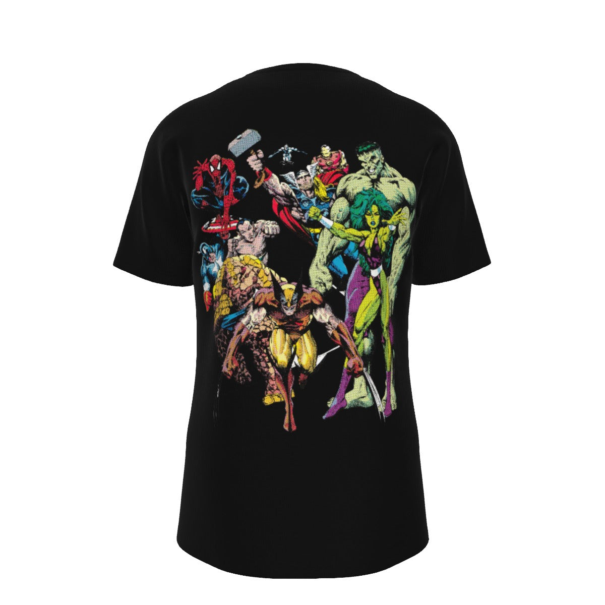 MARVEL SUPERHEROES SUMMER FUN All Over Print Shirt & Tank Top