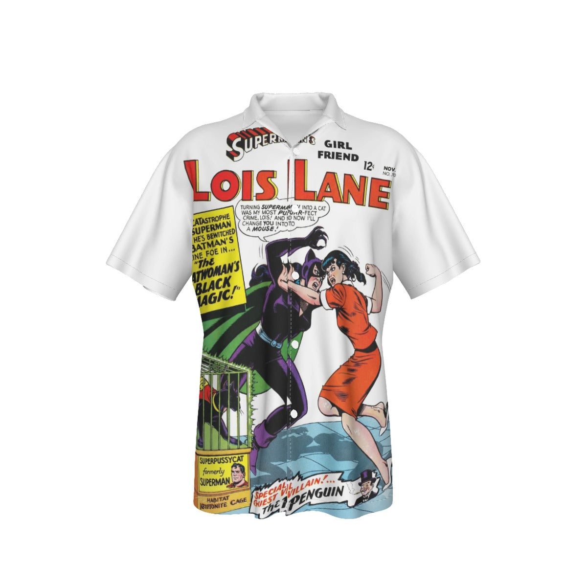 LOIS LANE 70 All Over Print Shirt & Tank Top  with Catwoman