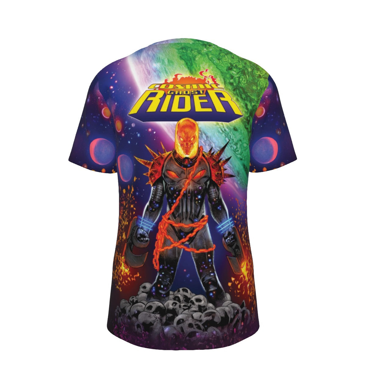 COSMIC GHOST RIDER UP ALL OVER PRINT SHIRT AND TANK TOP