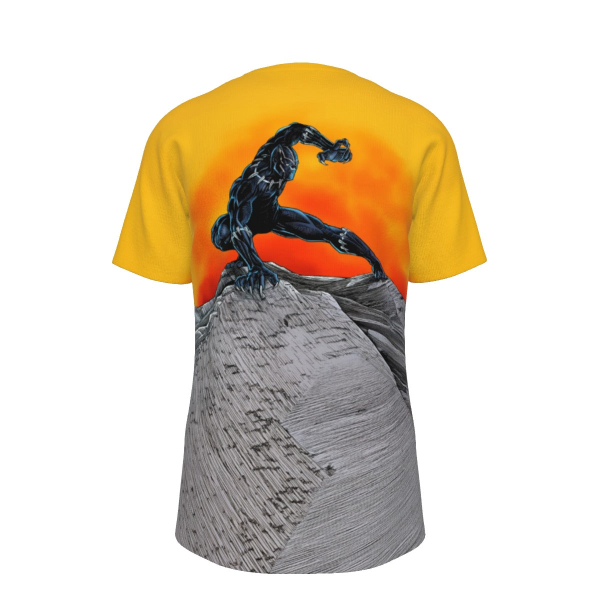 BLACK PANTHER PIN UP All Over Print Shirt & Tank Top -Seba Guidobono ART