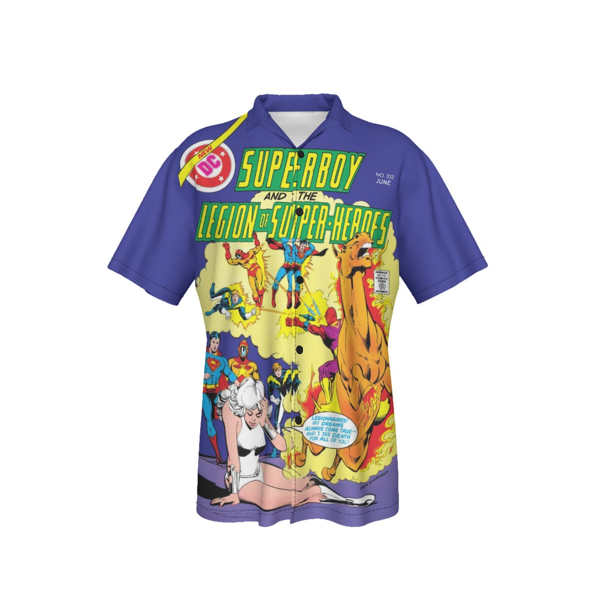 SUPERBOY 252 ALL OVER PRINT SHIRT AND TANK TOP