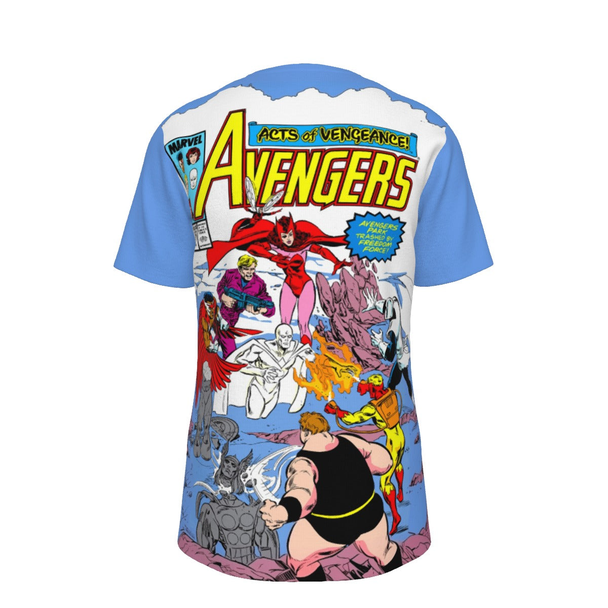 AVENGERS 312 OVER PRINT SHIRT AND TANK TOP
