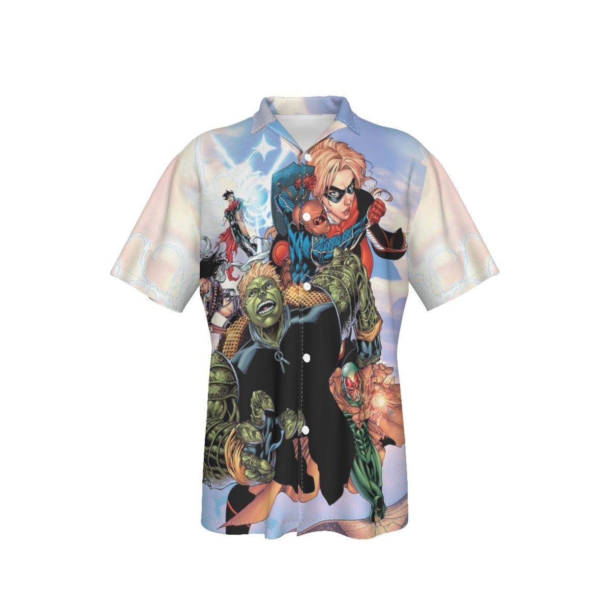YOUNG AVENGERS POSTER All Over Print Shirt & Tank Top