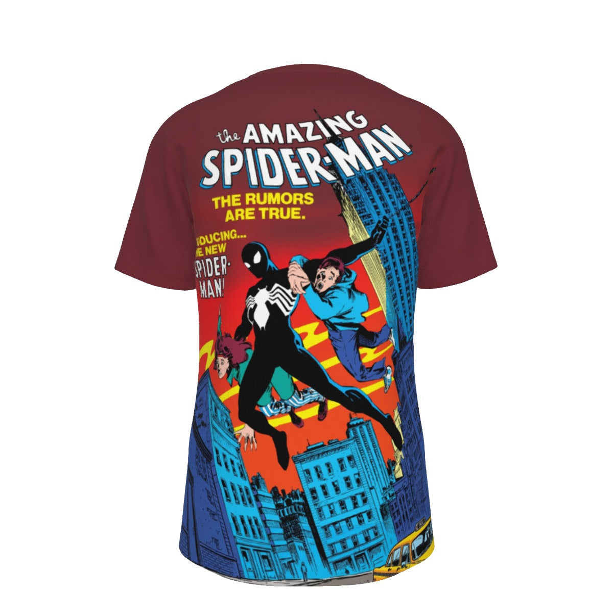 SPIDERMAN 252 All Over Print Shirt & Tank Top - FIRST BLACK COSTUME