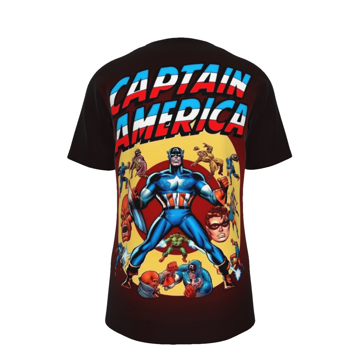 CAPTAIN AMERICA HERO OR HOAX ALL OVER PRINT SHIRT AND TANK TOP