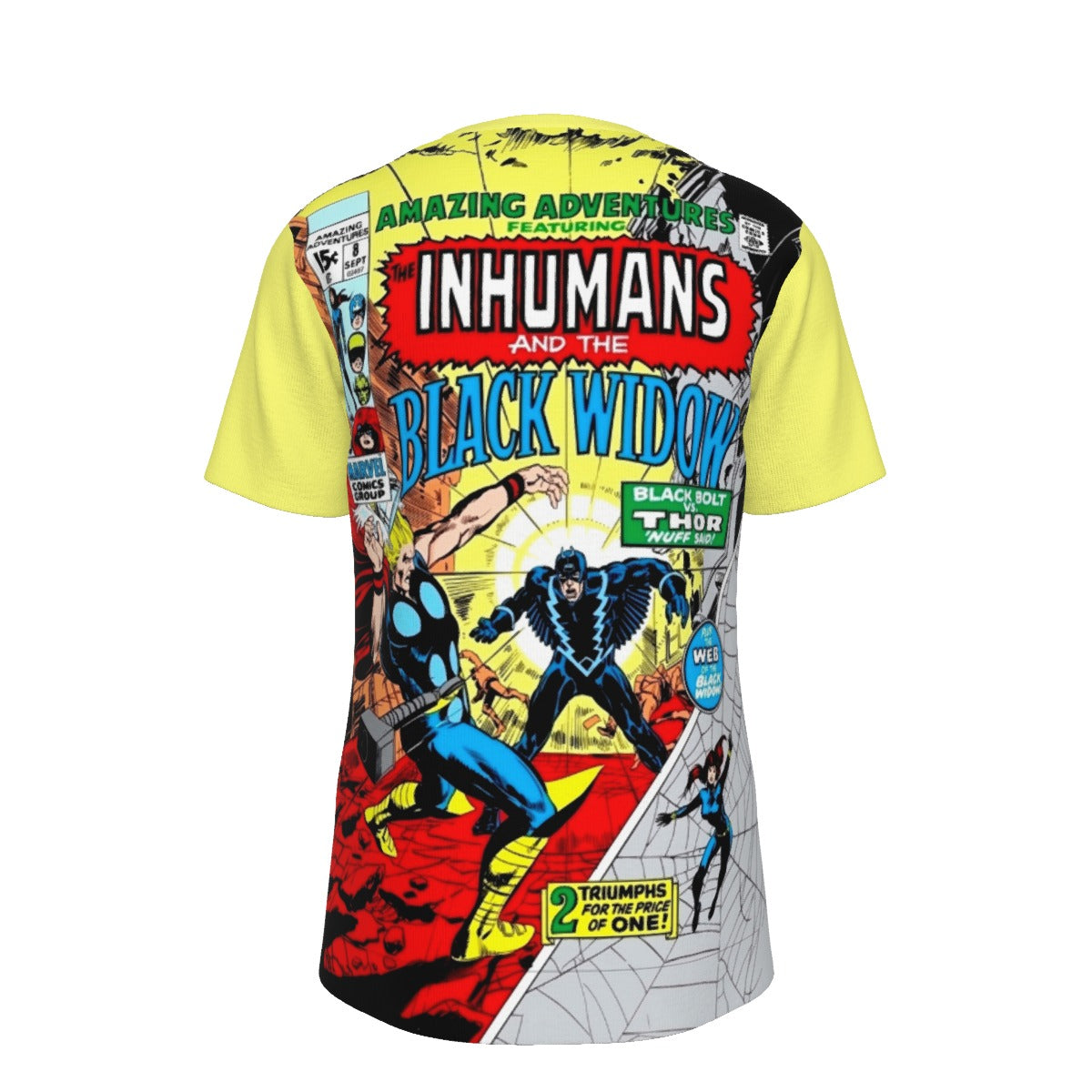 AMAZING ADVENTURES 8 ALL OVER PRINT SHIRT AND TANK TOP