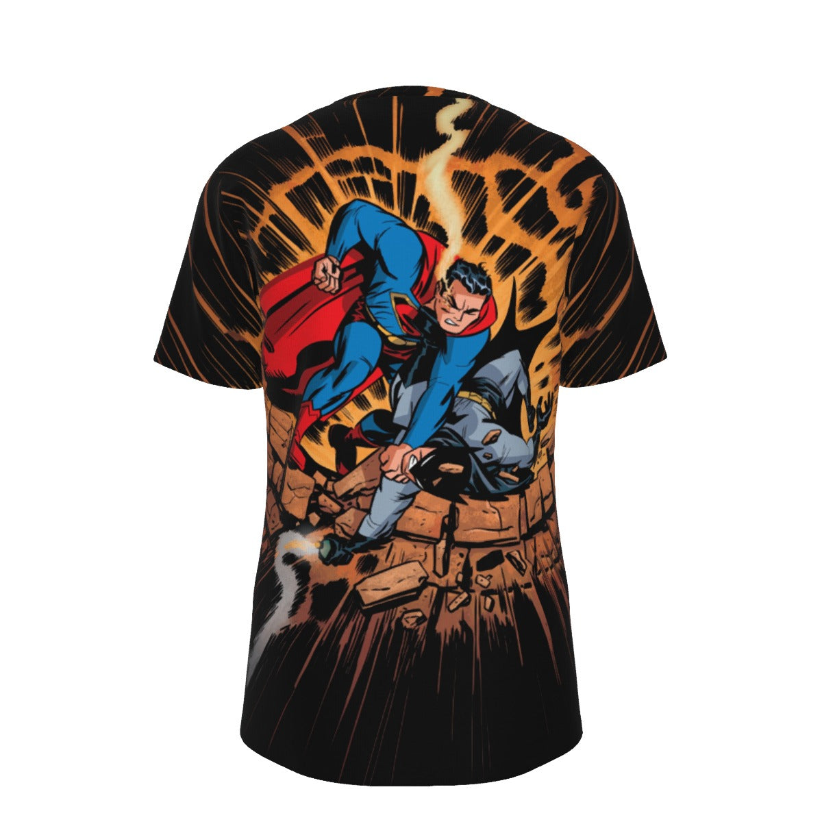 SUPERMAN VS BATMAN - NEW FRONTIER All Over Print Shirt & Tank Top - DARWYN COOKE ART