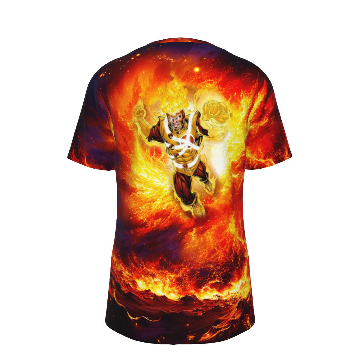 FIRESTORM BURST OVER PRINT SHIRT AND TANK TOP - REFRESH