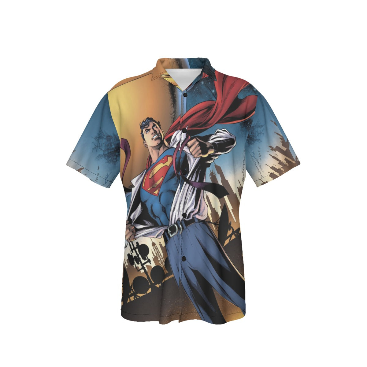 DC NATION 0 SUPERMAN LIFT All Over Print Shirt & Tank Top