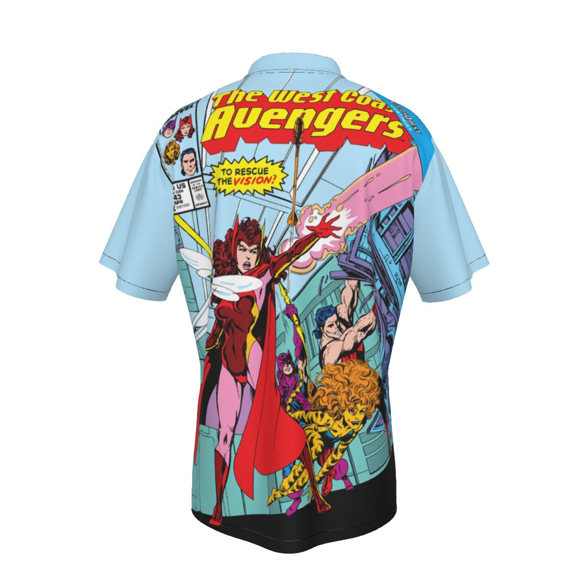 WEST COAST AVENGERS 43 ALL OVER PRINT SHIRT AND TANK TOP
