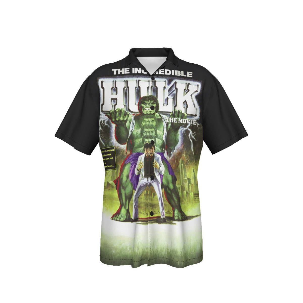 INCREDIBLE HULK MOVIE POSTER All Over Print Shirt & Tank Top