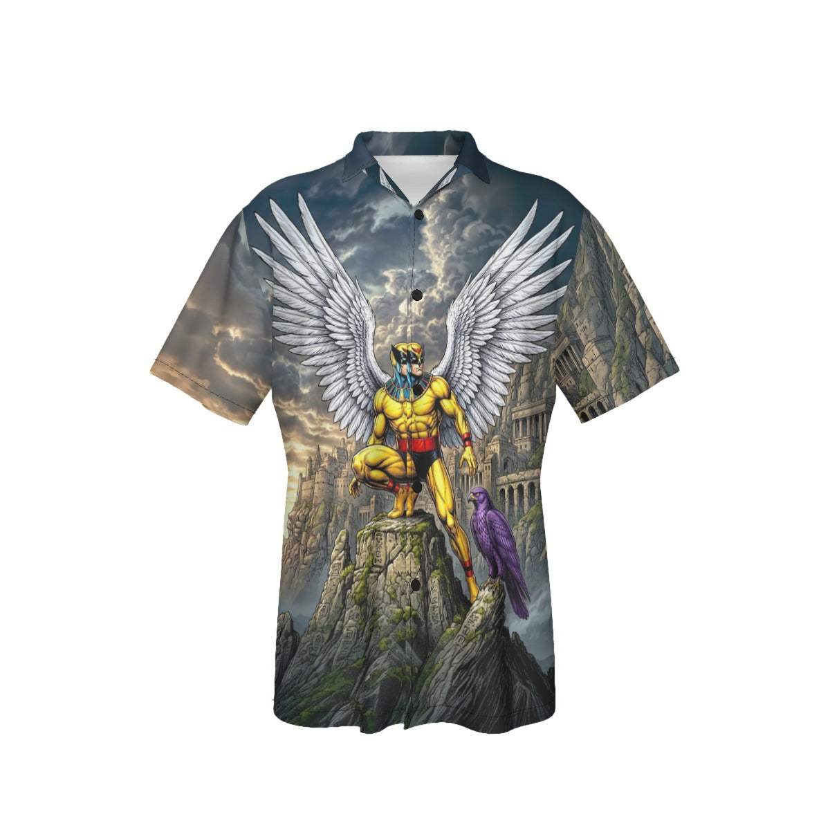 BIRDMAN GO All Over Print Shirt & Tank Top - OROIGINAL ART BY EKA