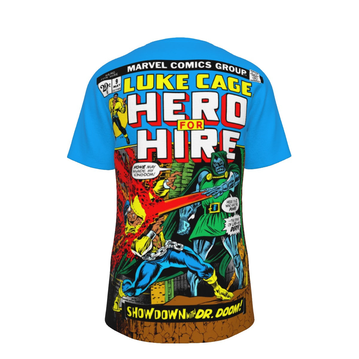 LUKE CAGE POWERMAN 19  Over Print Shirt & Tank Top
