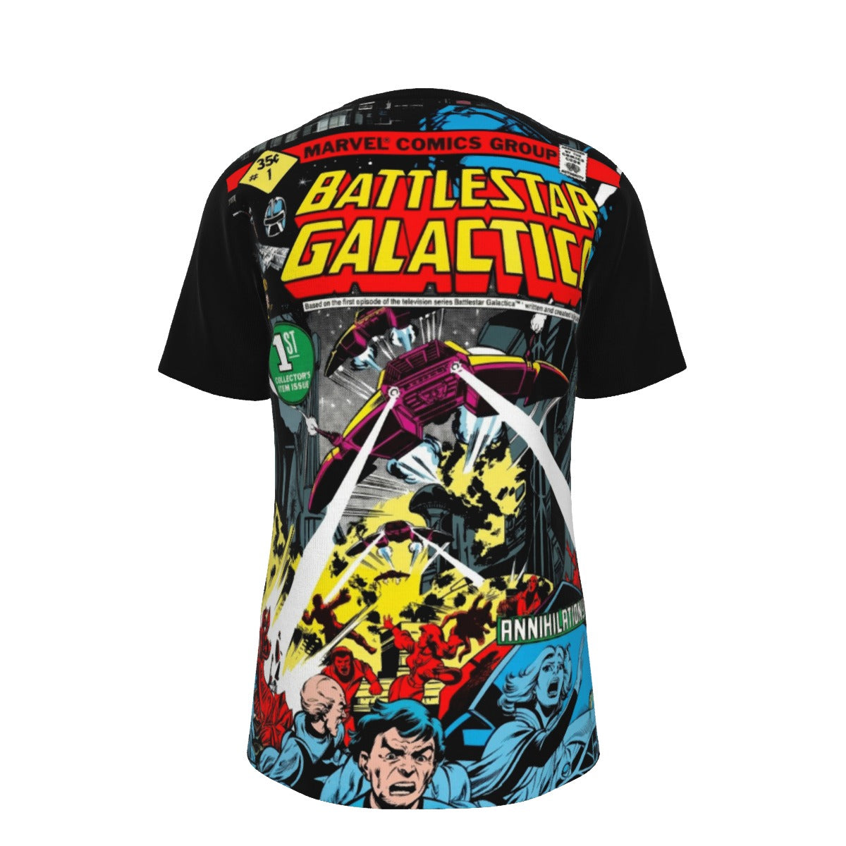 BATTLESTAR GALACTICA COVER 1 All Over Print Shirt & Tank Top