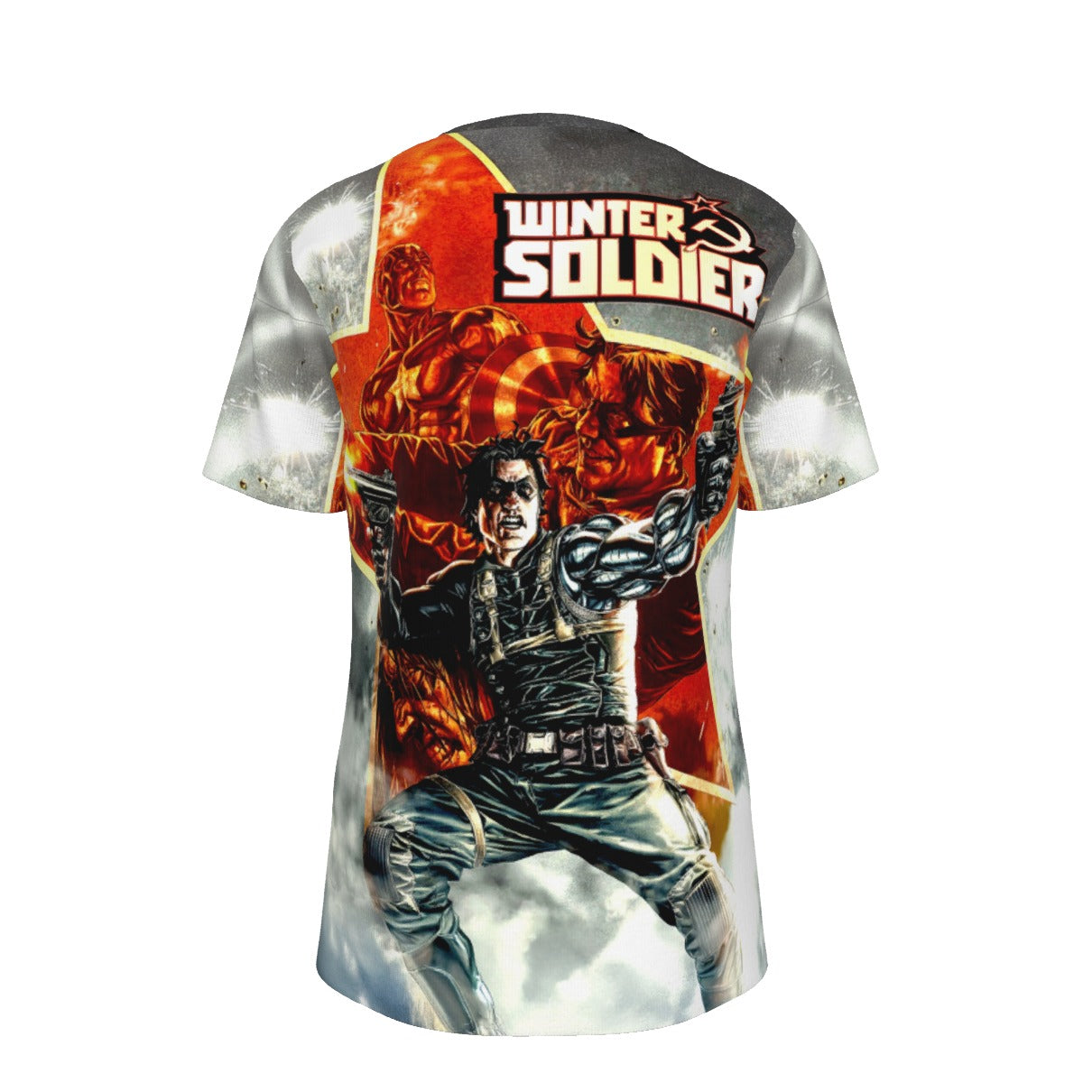 WINTER SOLDIER 1 OVER PRINT SHIRT AND TANK TOP - DR FATE