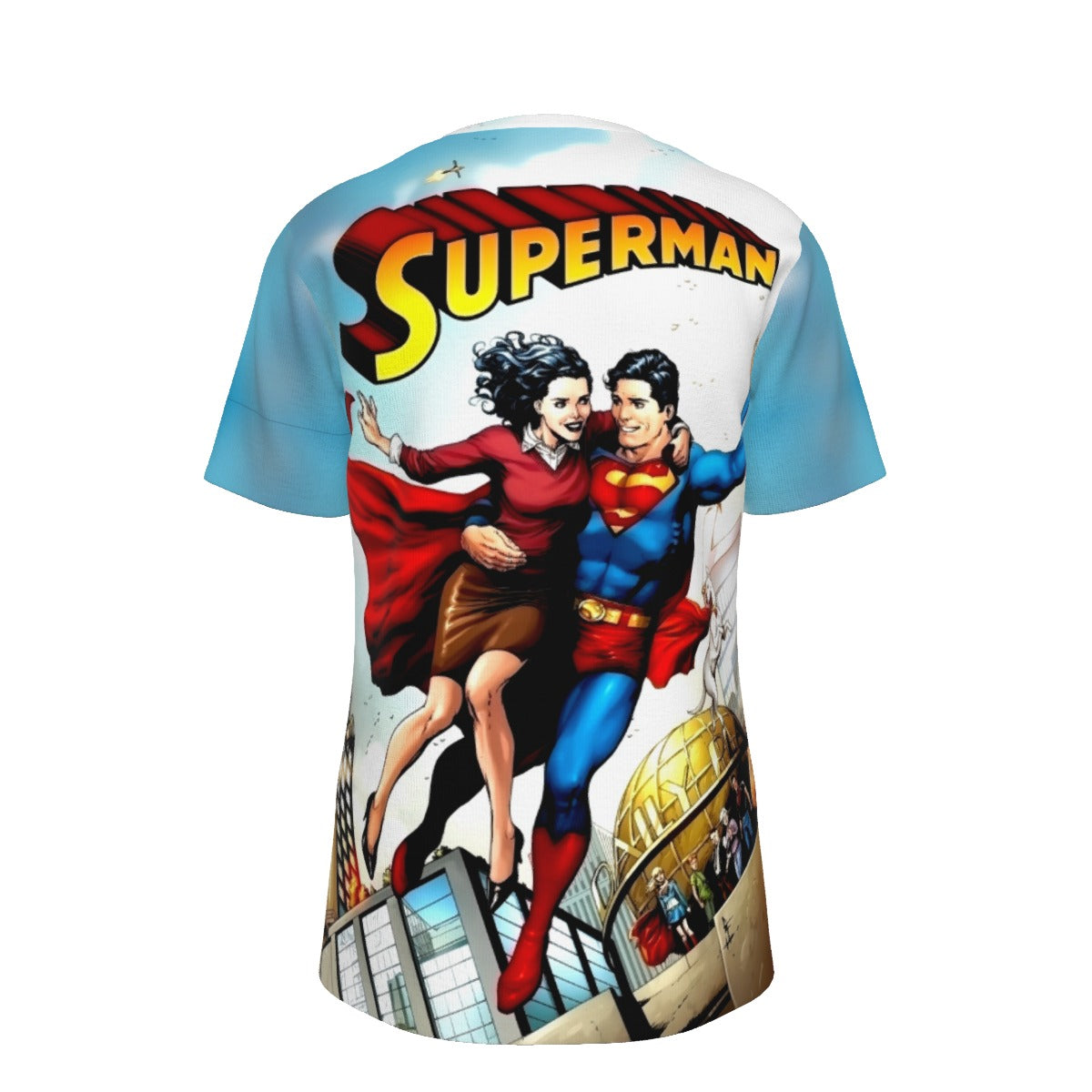 SUPERMAN 700 ALL OVER PRINT SHIRT AND TANK TOP
