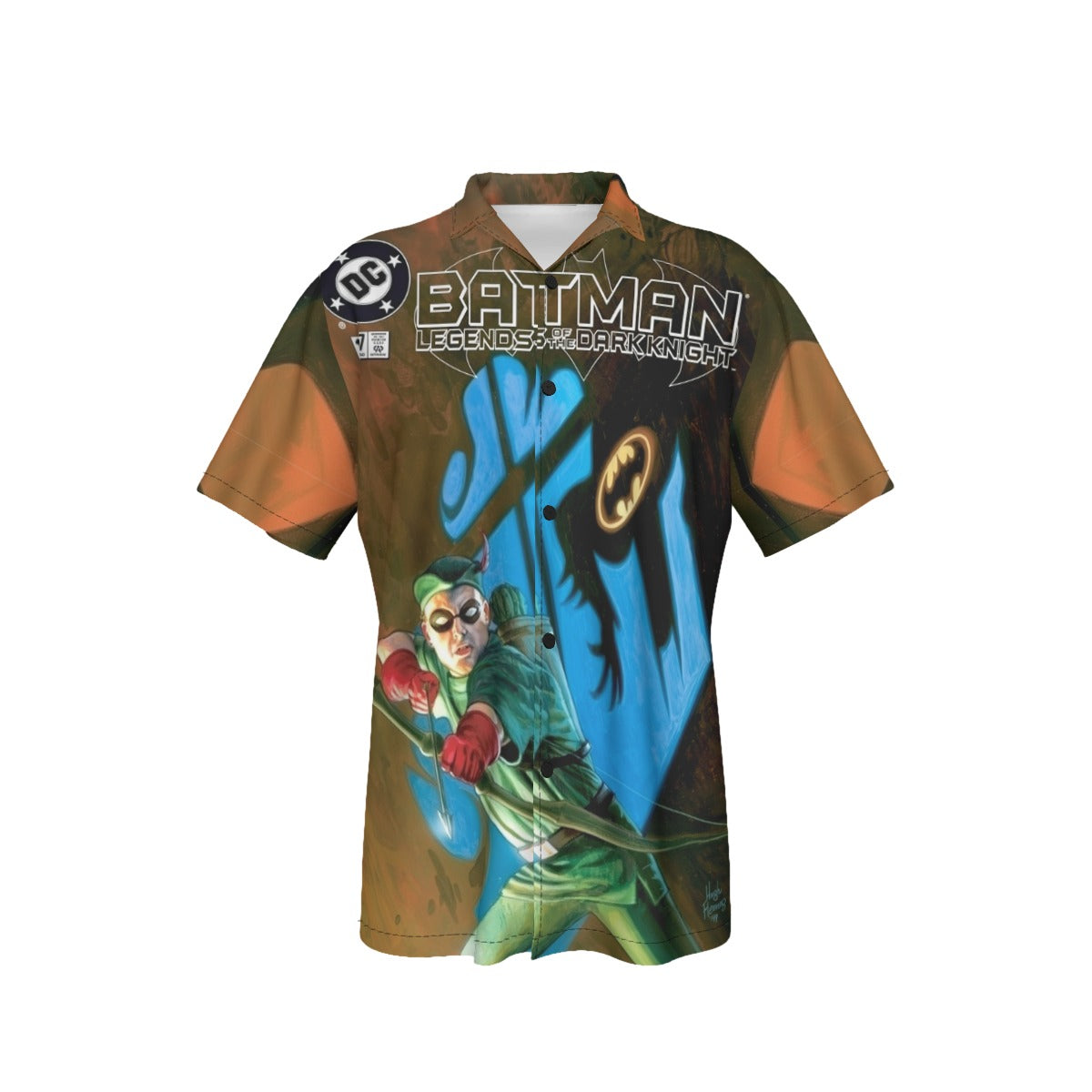 BATMAN LEGENDS OF THE DARKNIGHT 127 VAR ALL OVER PRINT SHIRTS AND TANK TOP-GREEN ARROW