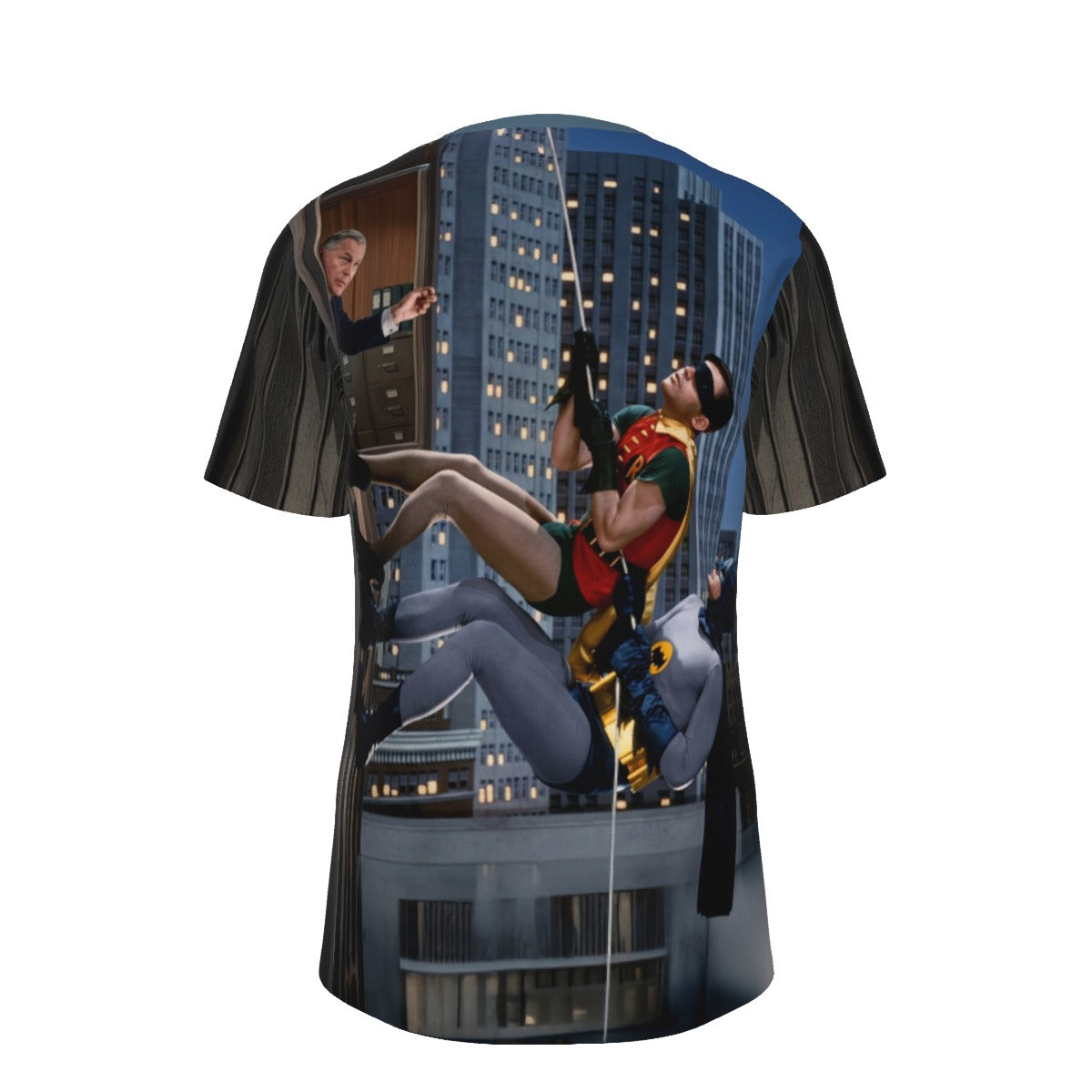 TV BATMAN AND ROBIN UP THE WALL All Over Print Shirt & Tank Top