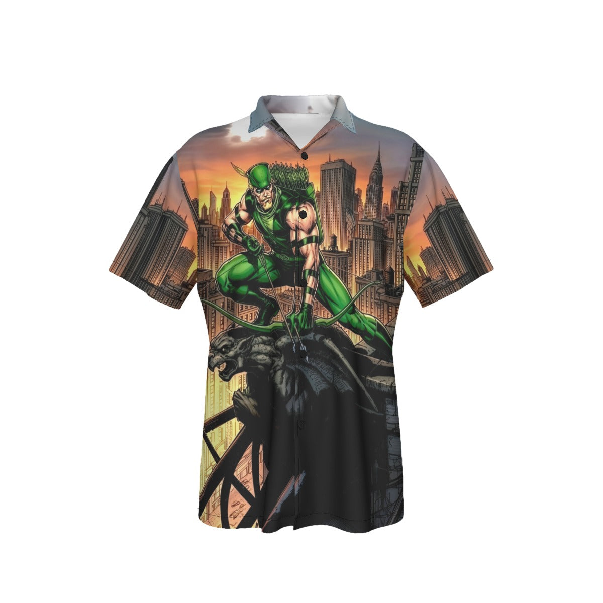 GREEN ARROW GO ALL OVER PRINT SHIRT AND TANK TOP