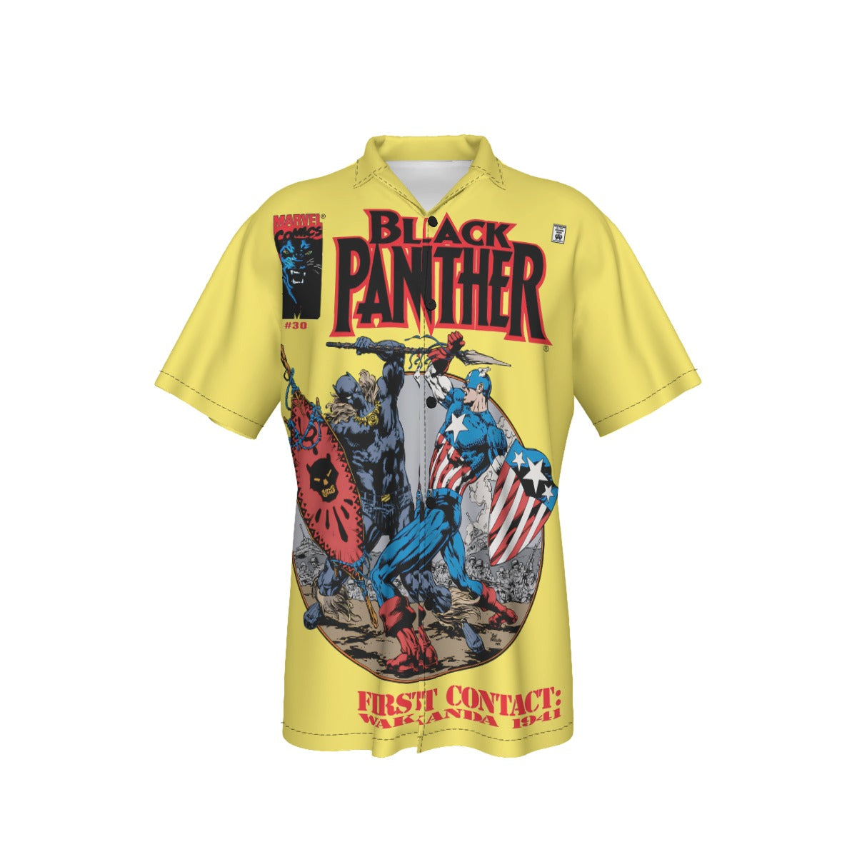 BLACK PANTHER 30 ALL OVER PRINT SHIRT AND TANK