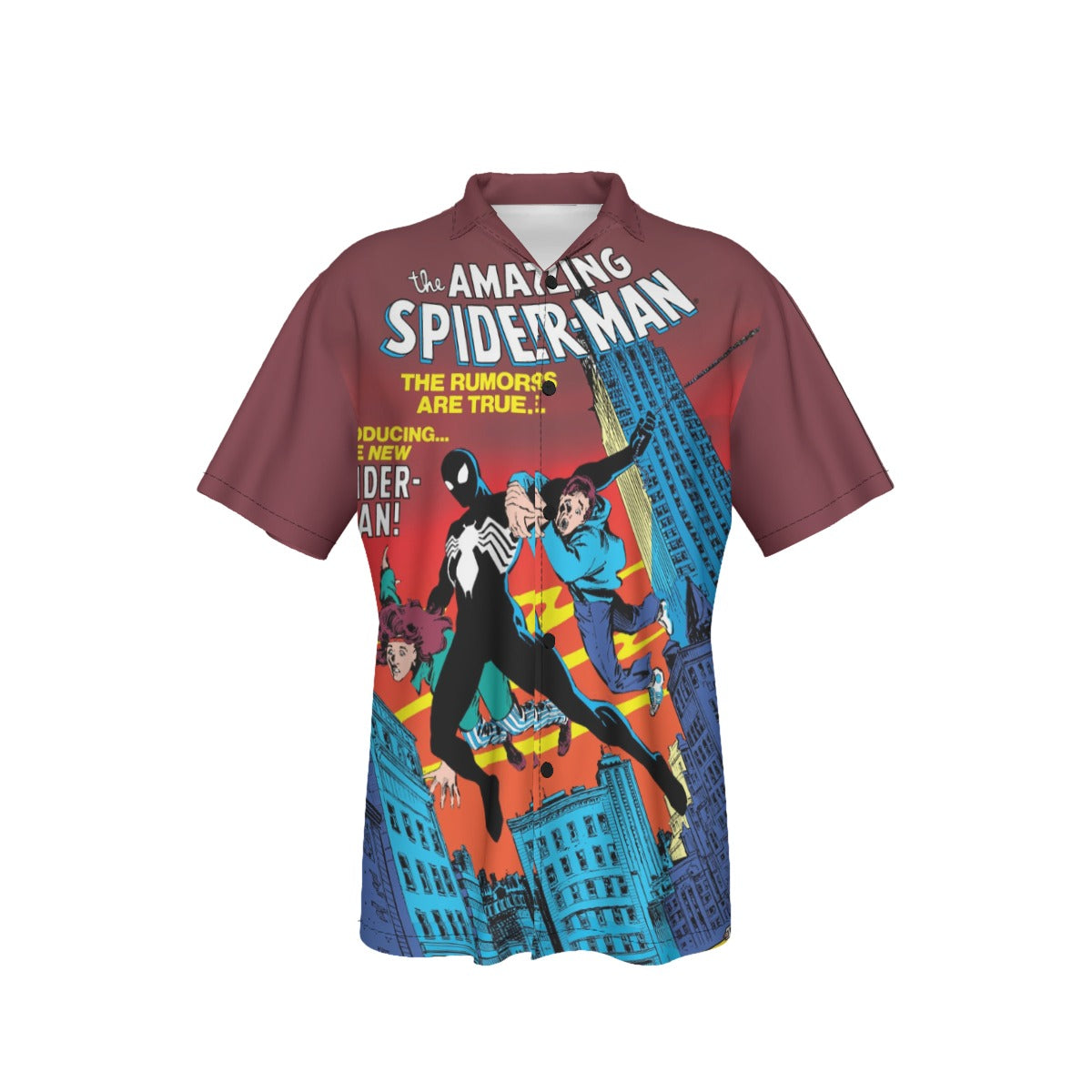 SPIDERMAN 252 All Over Print Shirt & Tank Top - FIRST BLACK COSTUME