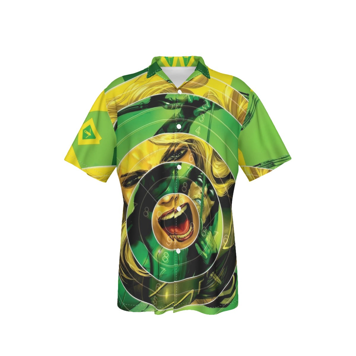 GREEN ARROW BLACK CANARY CRY ALL OVER PRINT SHIRT AND TANK TOP