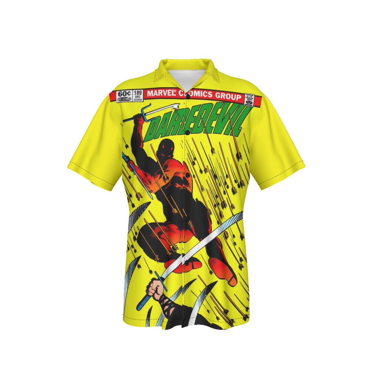 DAREDEVIL 189 ALL OVER PRINT SHIRT AND TANK TOP - FRANK MILLER ART