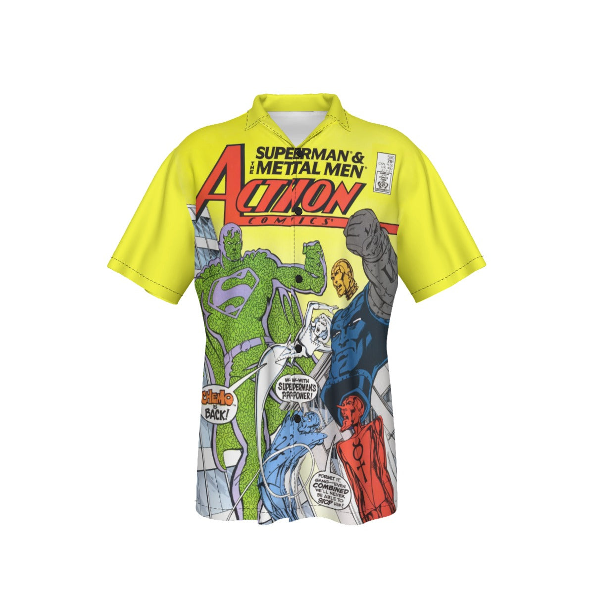 ACTION 590 All Over Print Shirt & Tank Top - METAL MEN