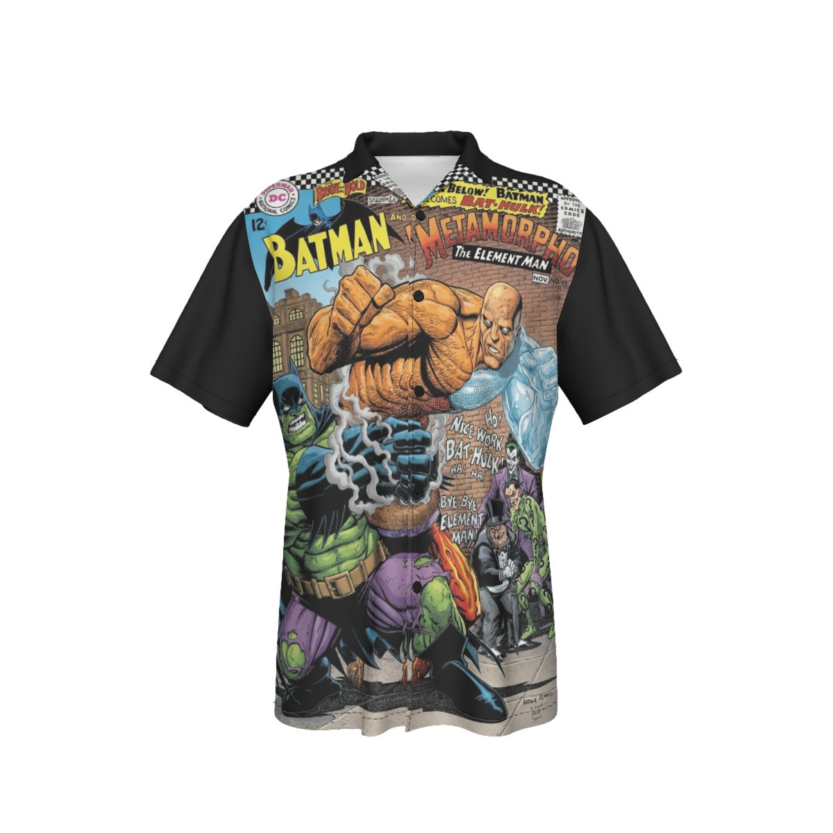 BRAVE AND THE BOLD 69 TRIBUTE TO BATHULK All Over Print Shirt & Tank Top  - ARTHU ADAMS ART (Copy)