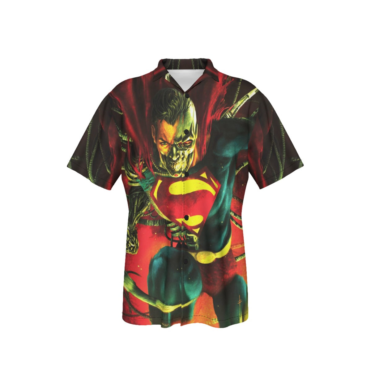 ACTION 1055 All Over Print Shirt & Tank Top - CYBER SUPERMAN