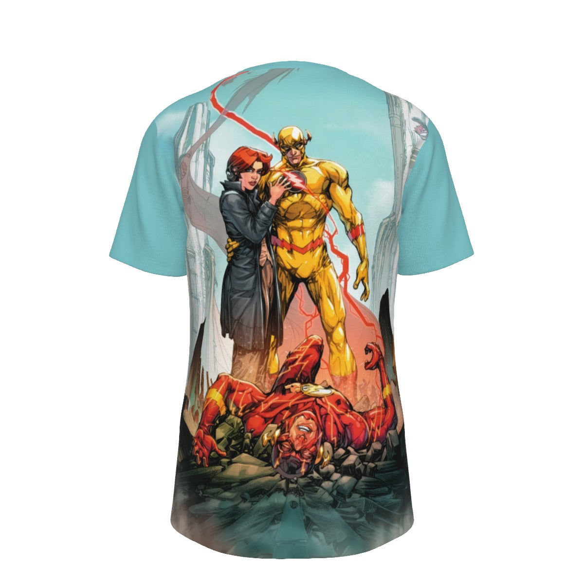 FLASH 25 V5 ALL OVER PRINT SHIRT AND TANK TOP - REVERSE FLASH