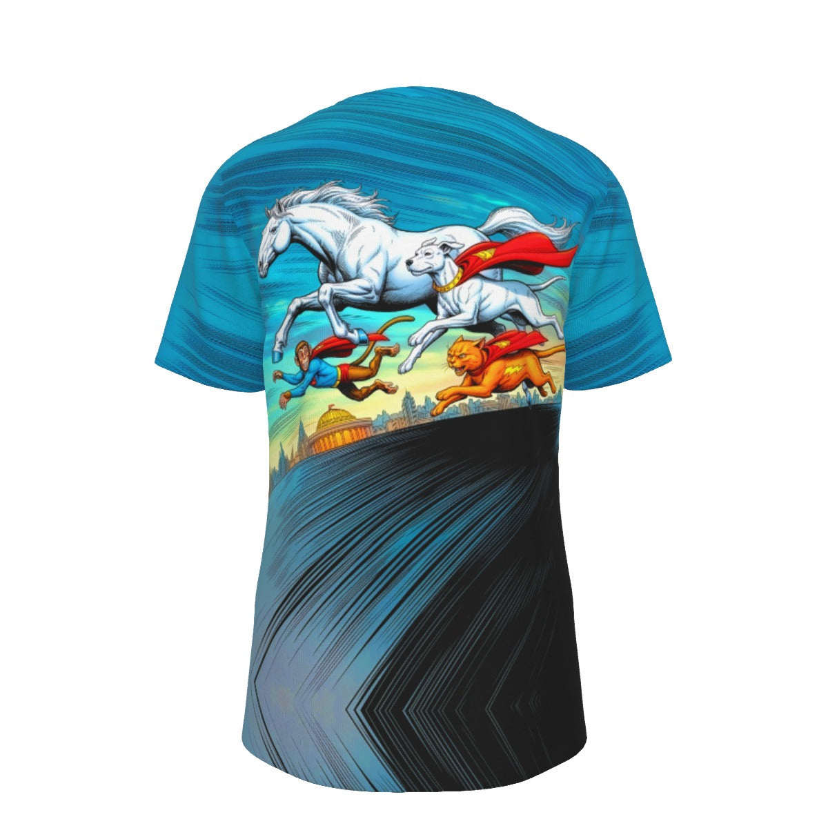 SUPER PETS GO All Over Print Shirt & Tank Top - ORIGINAL ART