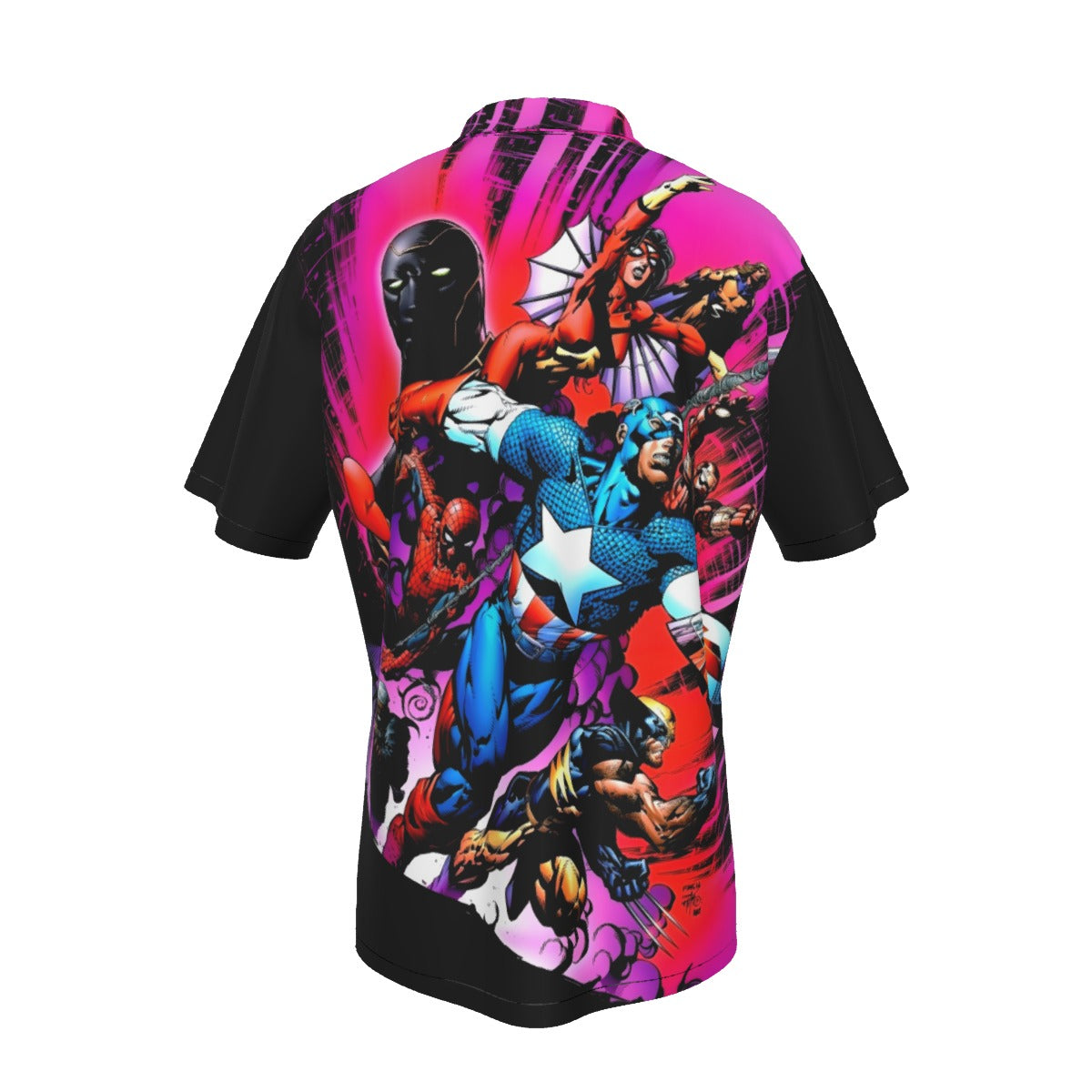 THE NEW AVENGERS PINUP BY FINCH  ALL OVER PRINT SHIRT AND TANK TOP