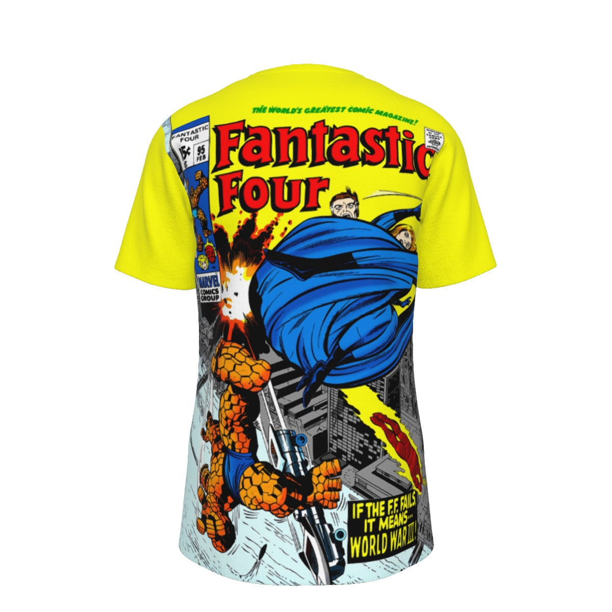 FANTASTIC FOUR 95 ALL OVER PRINT SHIRT AND TANK TOP
