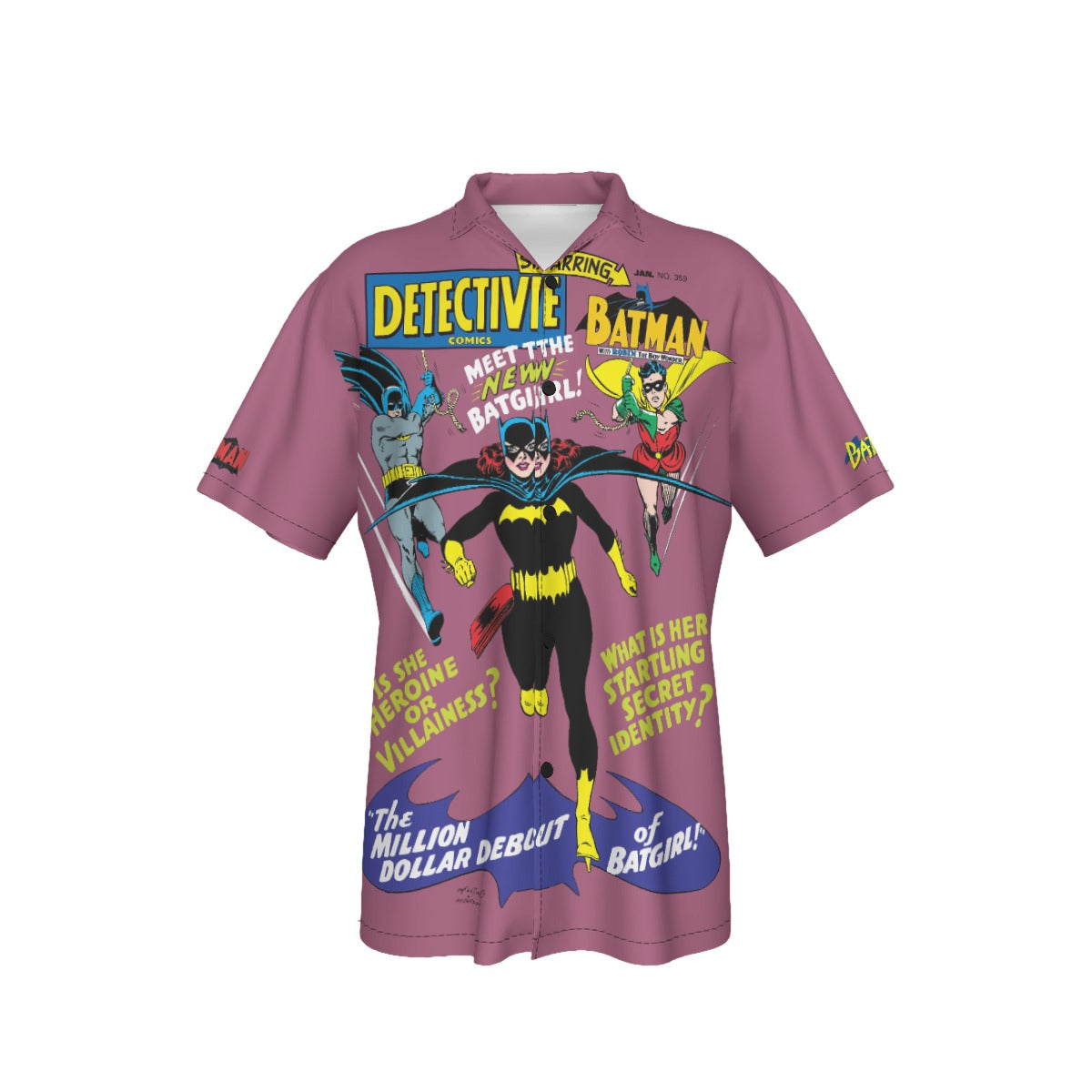 DETECTIVE 359 ALL OVER PRINT SHIRT AND TANK TOP - 1ST BATGIRL