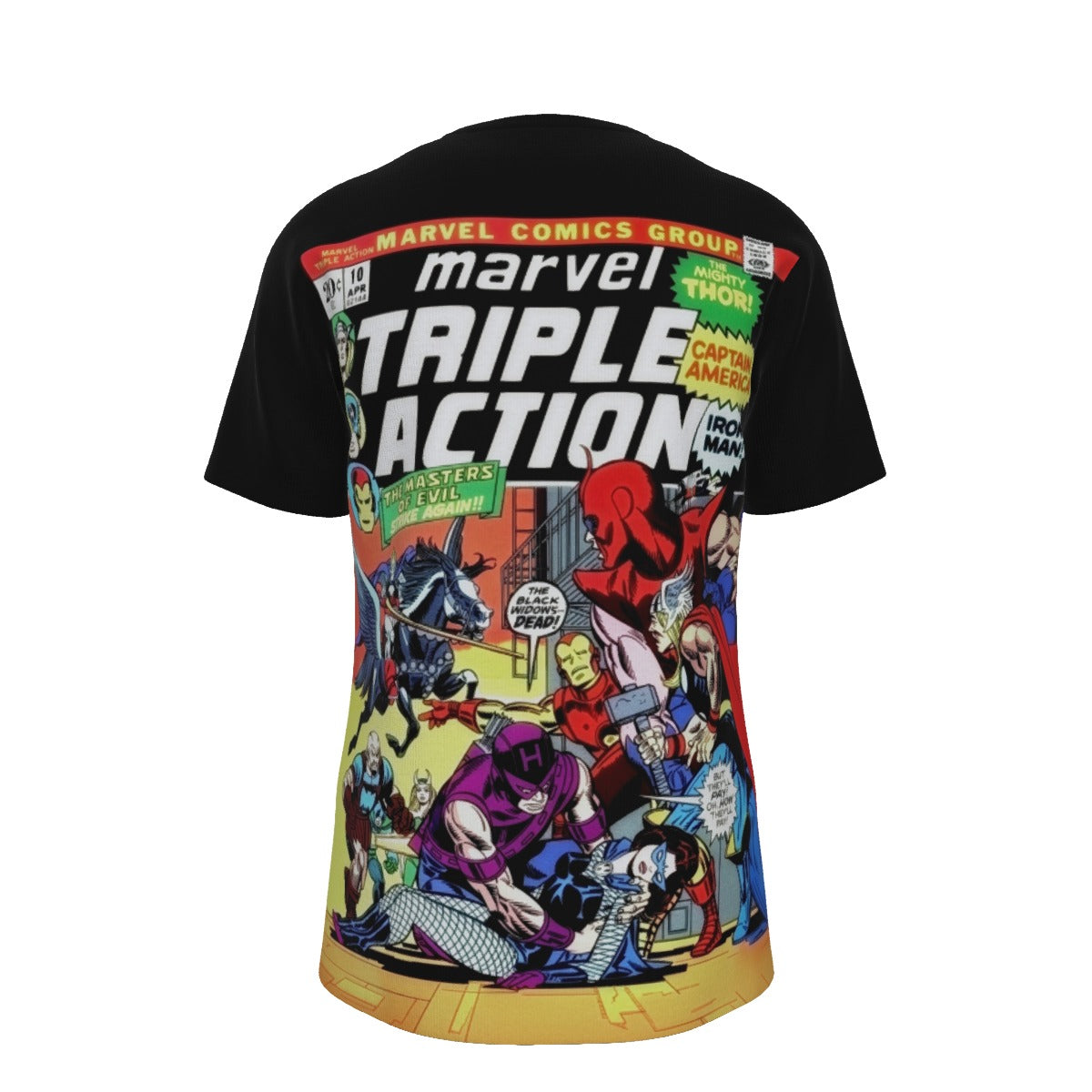 MARVEL TRIPLE ACTION 10 All Over Print Shirt & Tank Top