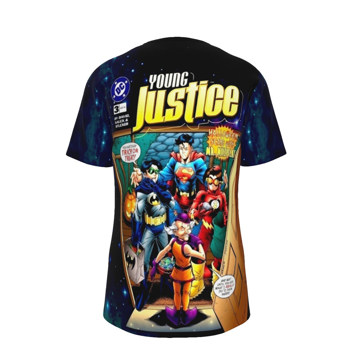 YOUNG JUSTICE 3 ALL OVER PRINT SHIRT AND TANK TOP - NAUCK ART